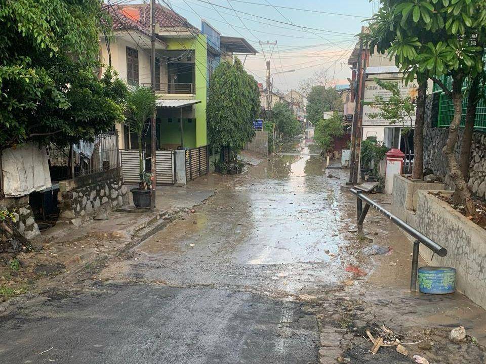 Banjir sudah surut di Bekasi/(Dok. Istimewa)