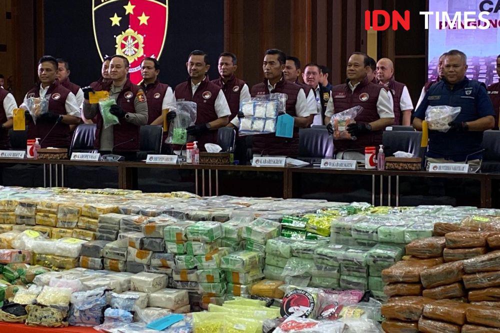 Polri Ungkap 4 Kasus Narkoba Jaringan Fredy Pratama, Sita Sabu 35 Kilo