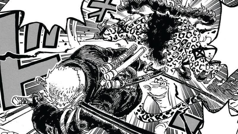Zoro vs Rob Lucci
