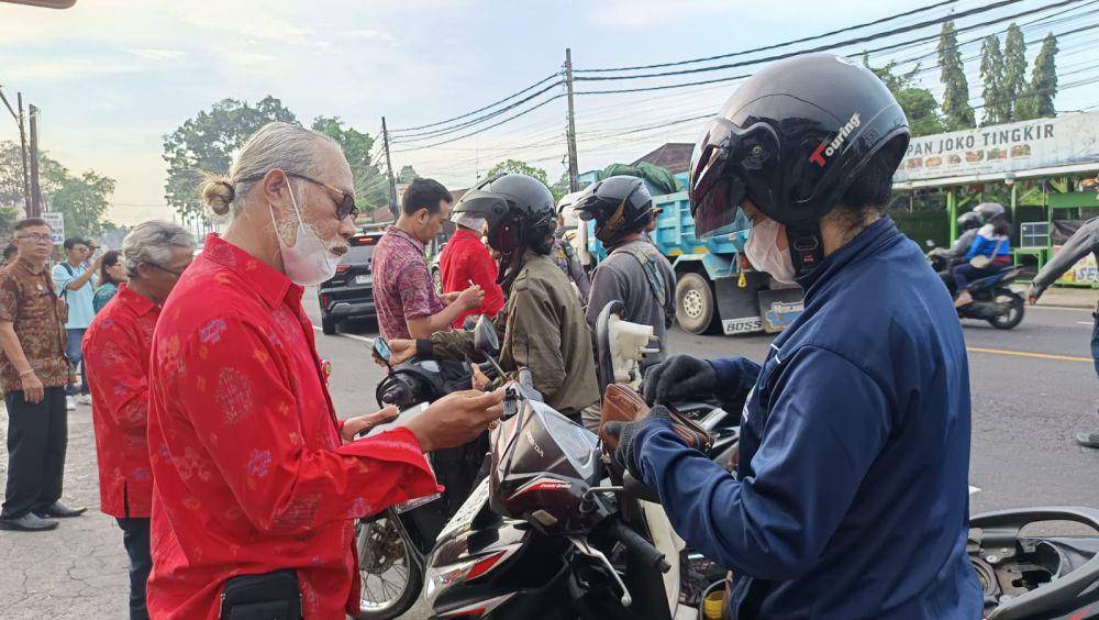Operasi gabungan UPTD Pelayanan Pajak dan Retribusi Daerah (PPRD) Provinsi Bali digelar di Kabupaten Tabanan pada Kamis (6/3/2025) (Dok.IDNTimes/Istimewa)