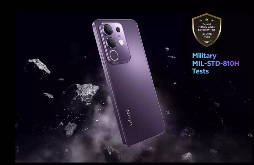 ilustrasi vivo T4x 5G yang bersertifikasi MIL-STD 810H (vivo.com)