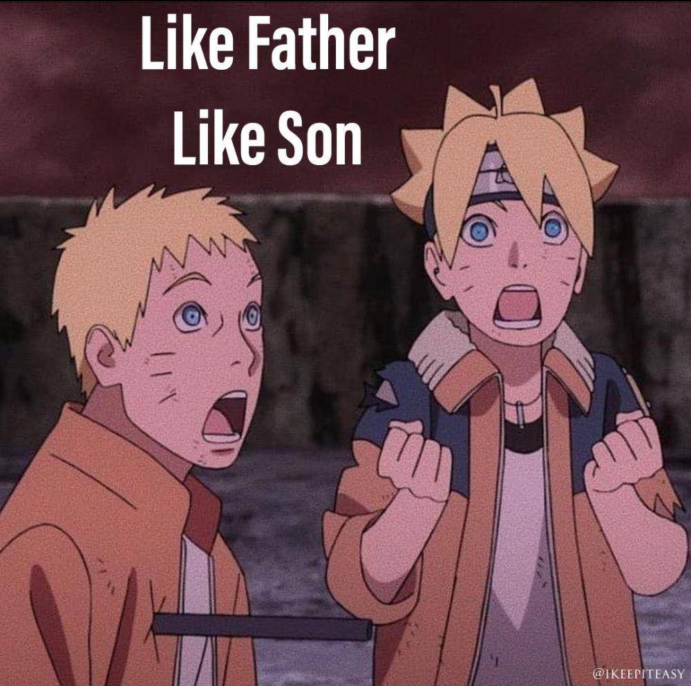 meme ayah dan anak edisi Naruto (reddit.com/user/dieserjohnny)