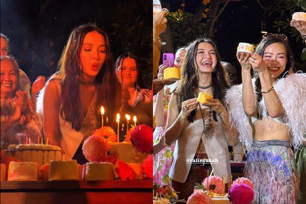 7 Potret Pesta Ulang Tahun ke-40 Raline Shah, Digelar di Bali
