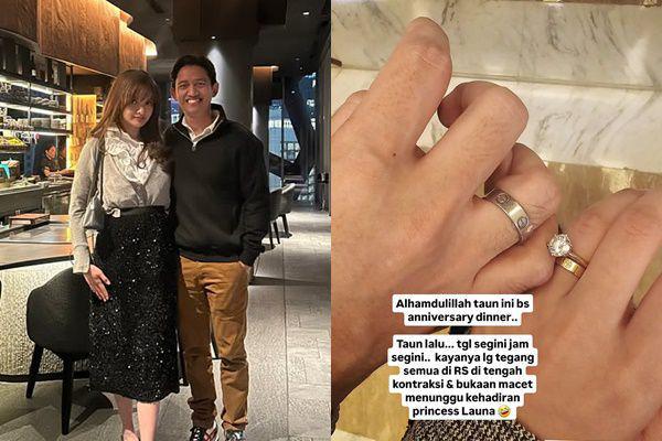 7 Potret Anniversary Ke-3 Belva Devara dan Sabrina Anggraini