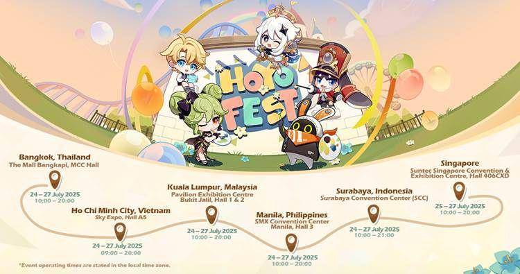HoYo FEST Kembali ke Indonesia di Bulan Juli 2025!