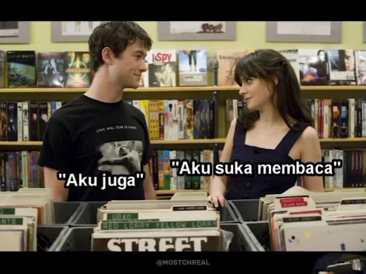 10 Meme Adegan Ikonik Film 500 Days of Summer, Salfok Semua