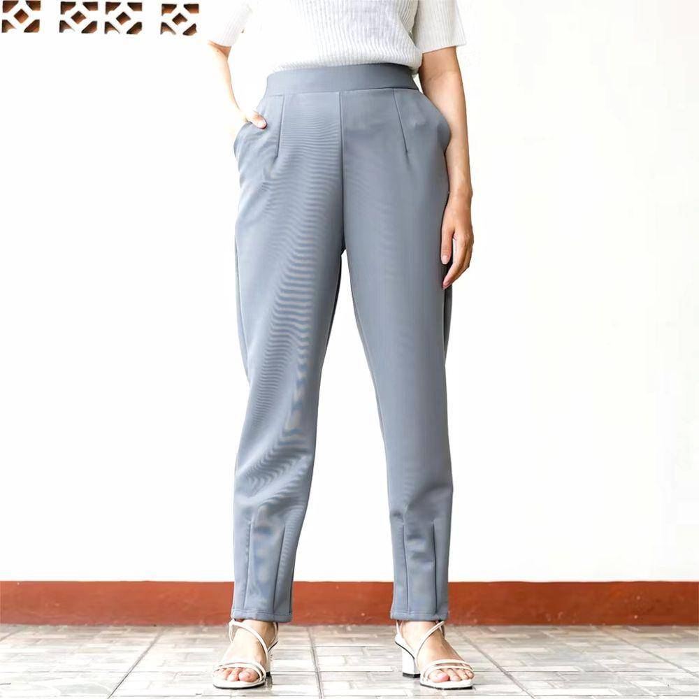 Celana untuk atasan warna cokelat mahogany. (Shopee.co.id/HaymeeIDN Official Shop)