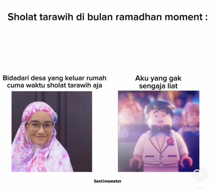 meme Tarawih (instagram.com/Sentimemeter)