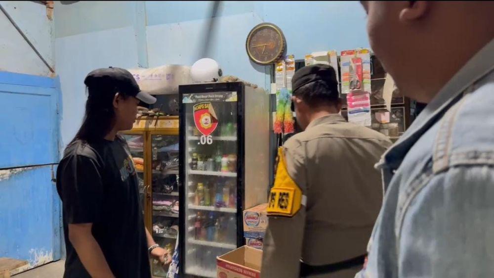 Polresta Balam Razia Warung Remang-remang Buka saat Ramadan