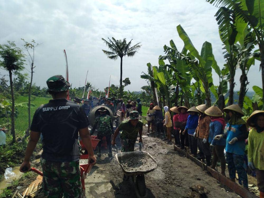 Kades Kalinanas Puji TMMD Kodim Boyolali: Mereka Gak Hanya Jago Perang