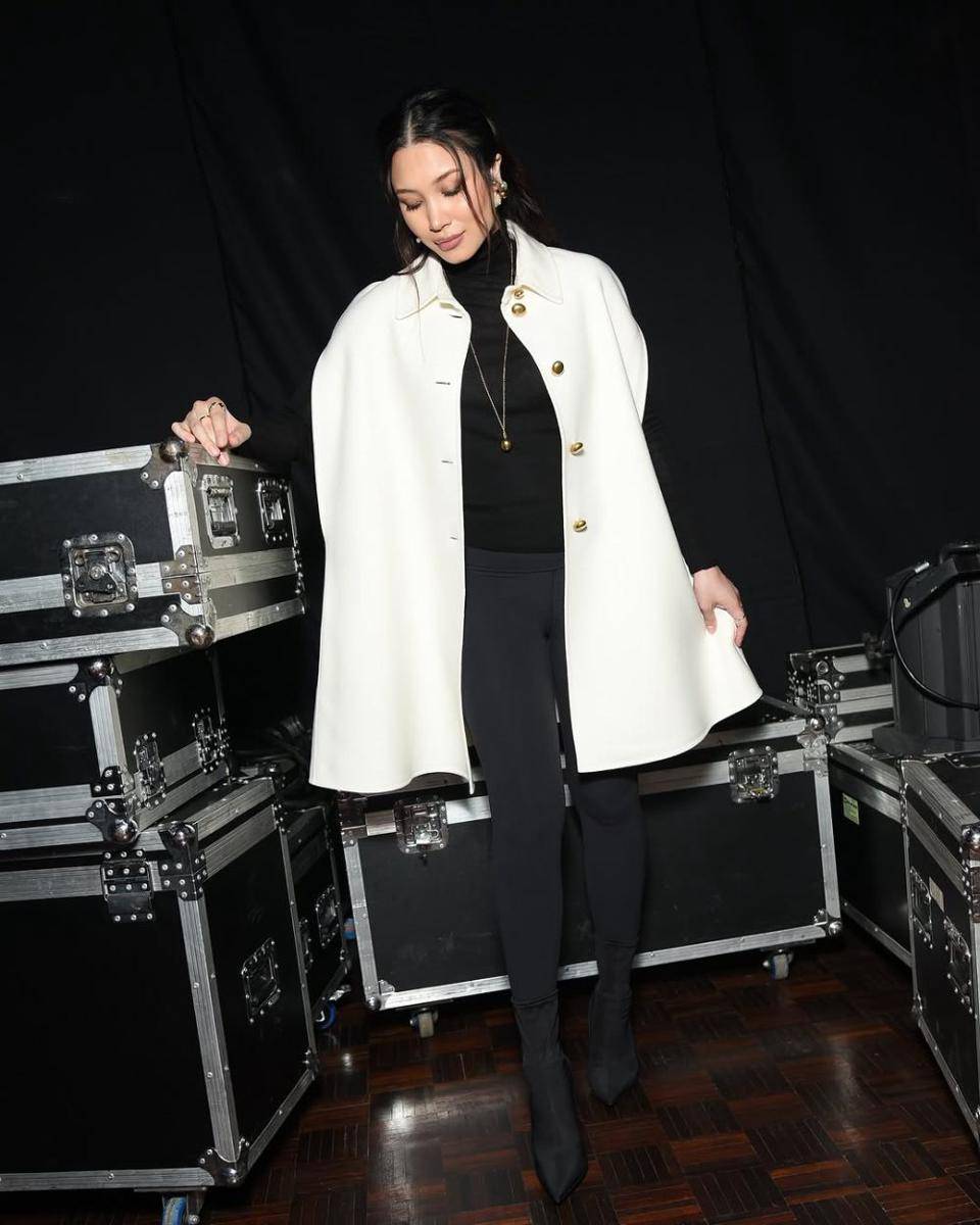 potret ide OOTD edgy style ala Zahirah Macwilson