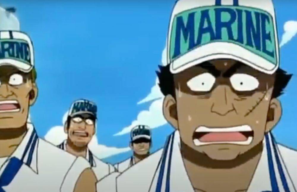 Marinir di Shelss Town (dok. Toei Animation/One Piece)