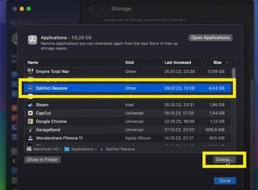 Cara uninstall aplikasi di macOS Sequoia (youtube.com/CemEygiMedia)