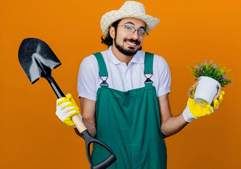 ilustrasi pria yang suka berkebun (freepik.com/stockking)
