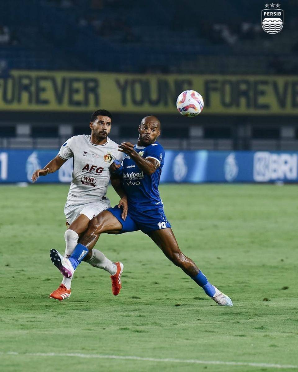 Pemain Persik Kediri saat melawan Persib Bandung. IDN Times/ istimewa