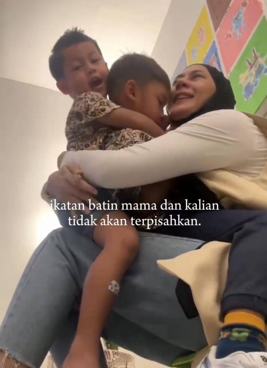 Paula Verhoeven dan kedua anaknya (instagram.com/paula_verhoeven)