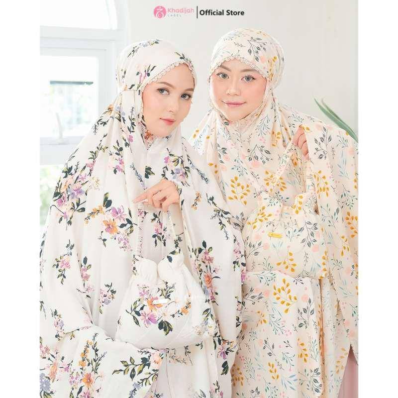 Khadijahlabel mukena dewasa rayon jumbo Fatimah (blibli.com/Treasures)