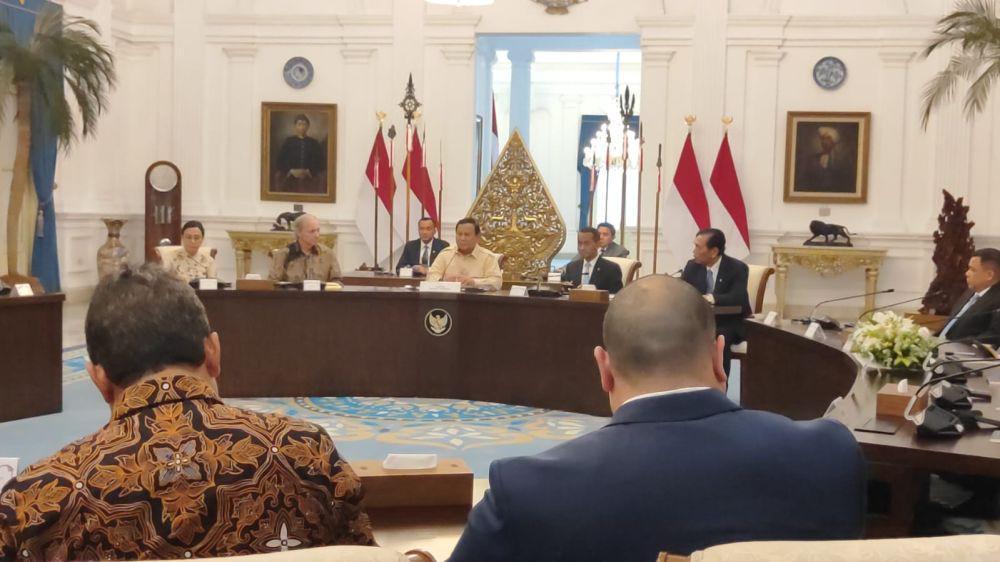 Taipan Kumpul di Istana, Begini Komentarnya Usai Bertemu Prabowo