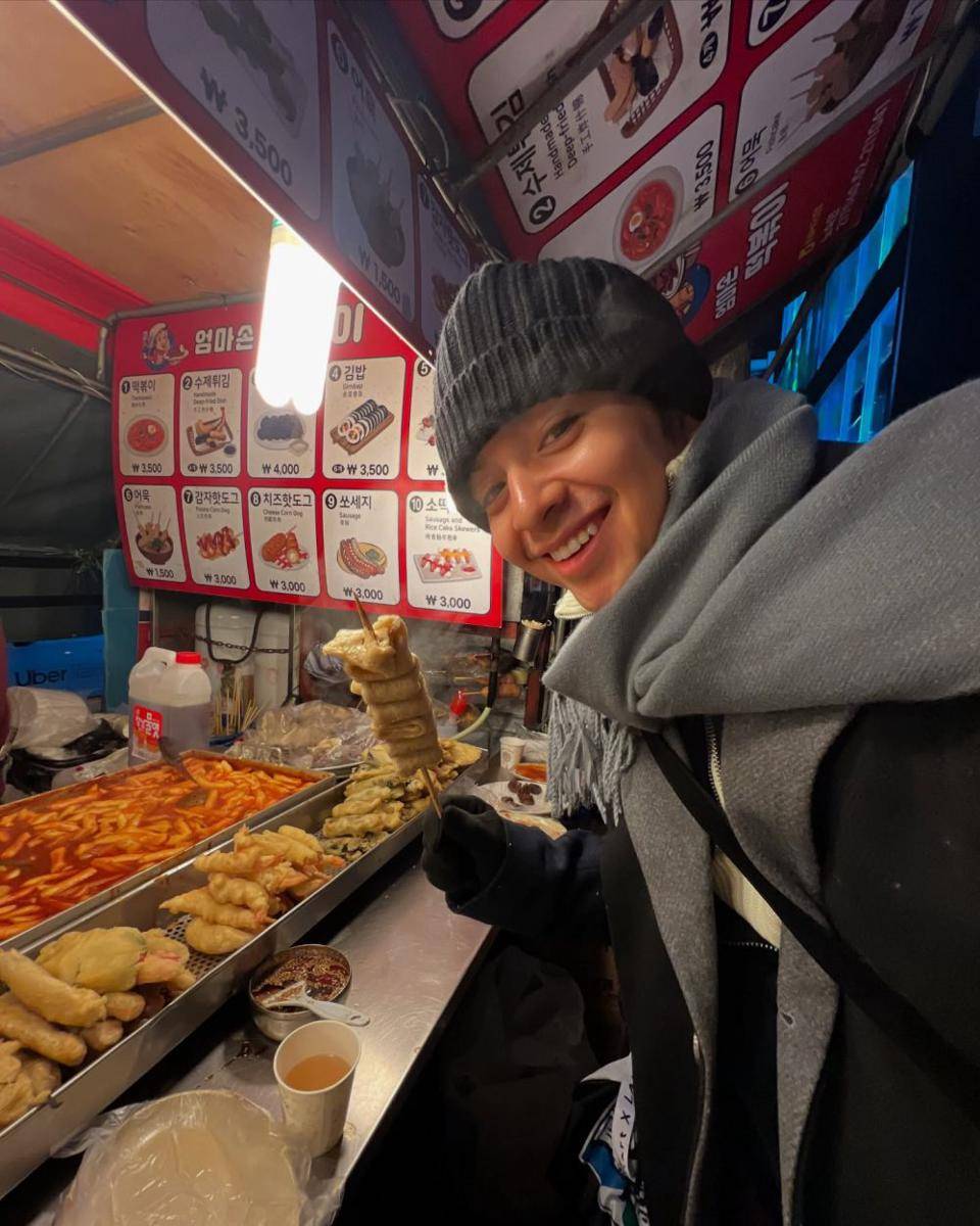 potret Angga-Shenina bulan madu di Korea Selatan (instagram.com/angga)