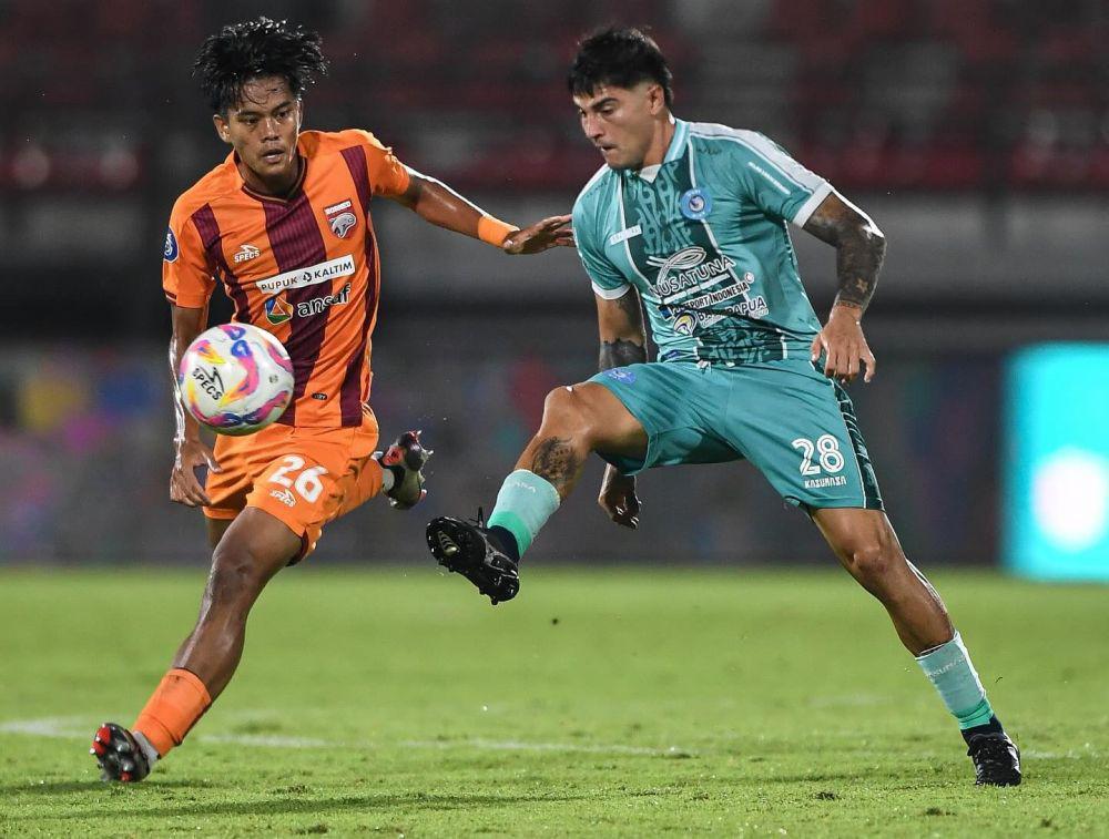 Borneo FC Kalah 0-1 saat Melawan PSBS Biak
