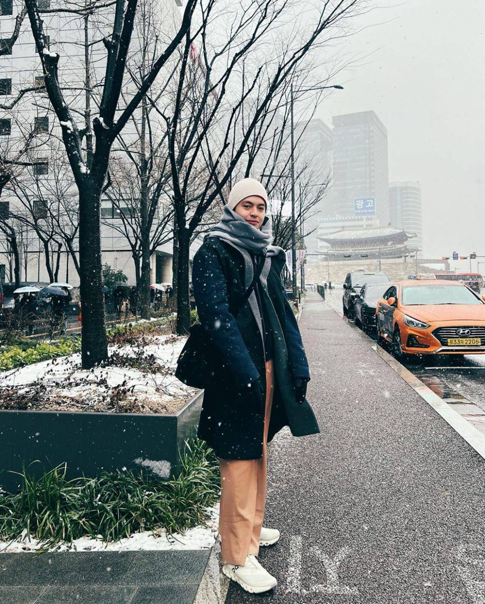 potret Angga-Shenina bulan madu di Korea Selatan (instagram.com/angga)