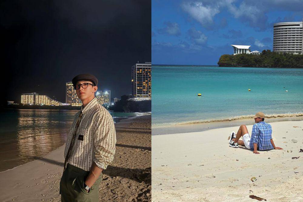 Pantai Tumon, Guam (instagram.com/dk_is_dokyeom)