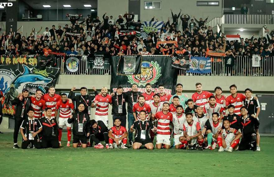 Bertabur Drama 3 VAR, Madura United Bekuk Bali United
