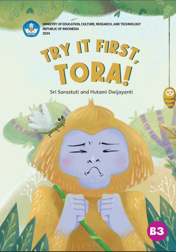 Try It First, Tora! (dok. Sistem Informasi Perbukuan Indonesia/Buku Nonteks)