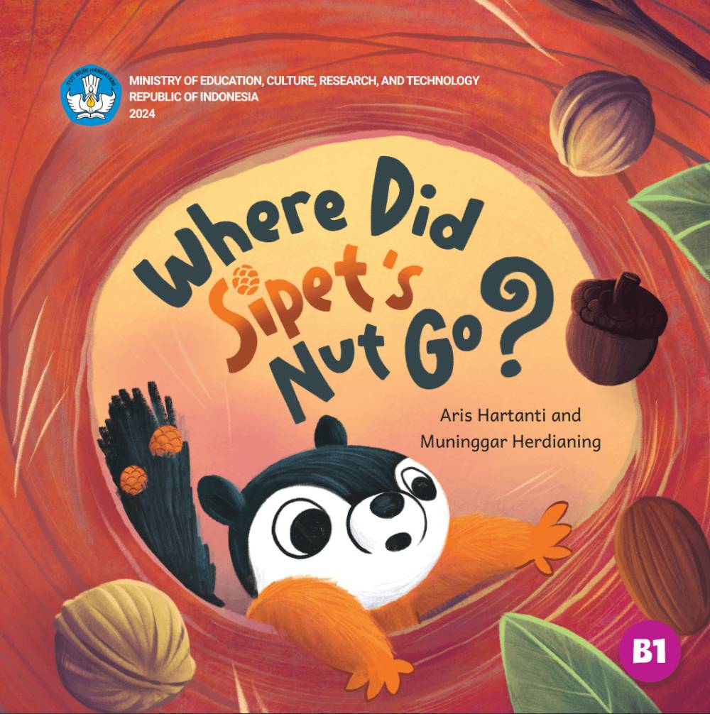 Where Did Sipet's Nuts Go? (dok. Sistem Informasi Perbukuan Indonesia/Buku Nonteks)