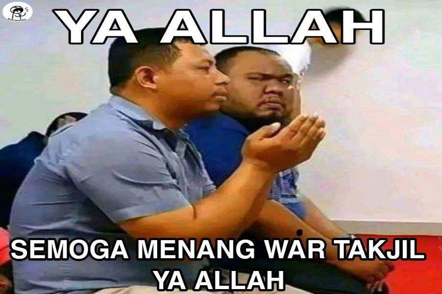 Meme war takjil (x.com/bersuwara)