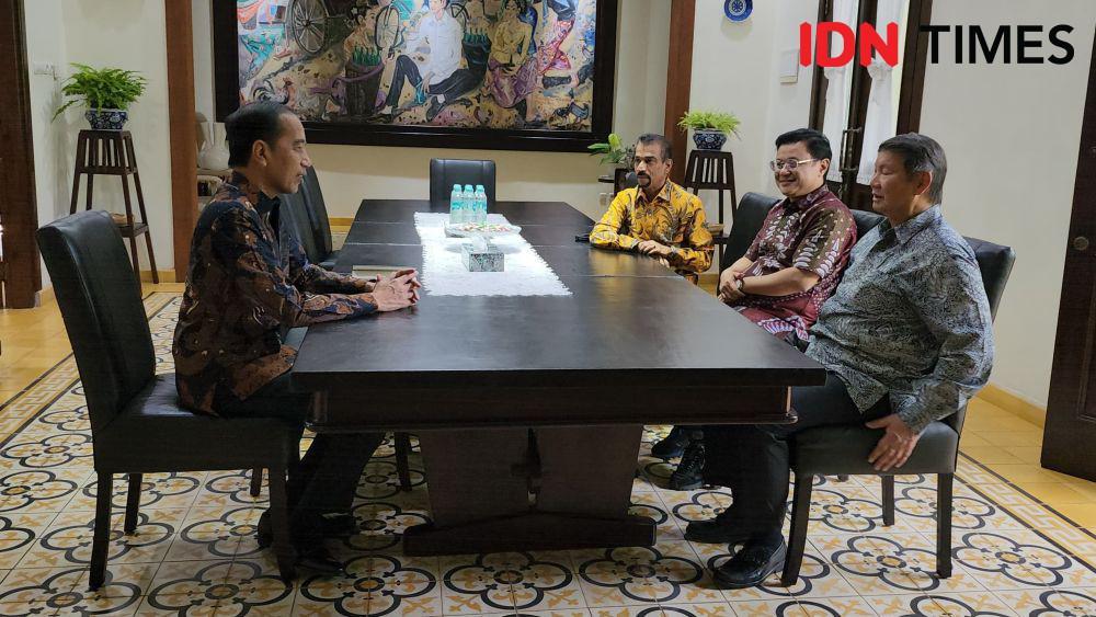 Dua Jam Ngobrol, Jokowi Beberkan Isi Pertemuannya dengan Hashim
