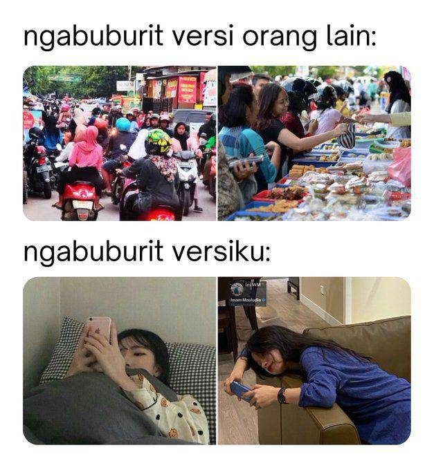 Meme war takjil (x.com/ImamMauludin_)