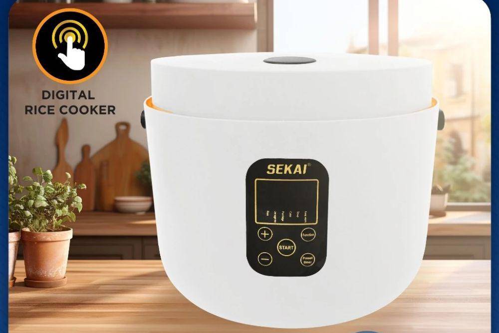 Sekai Rice Cooker Low Carbo CMW 720 LS (shopee.co.id/Sekai Official Shop)