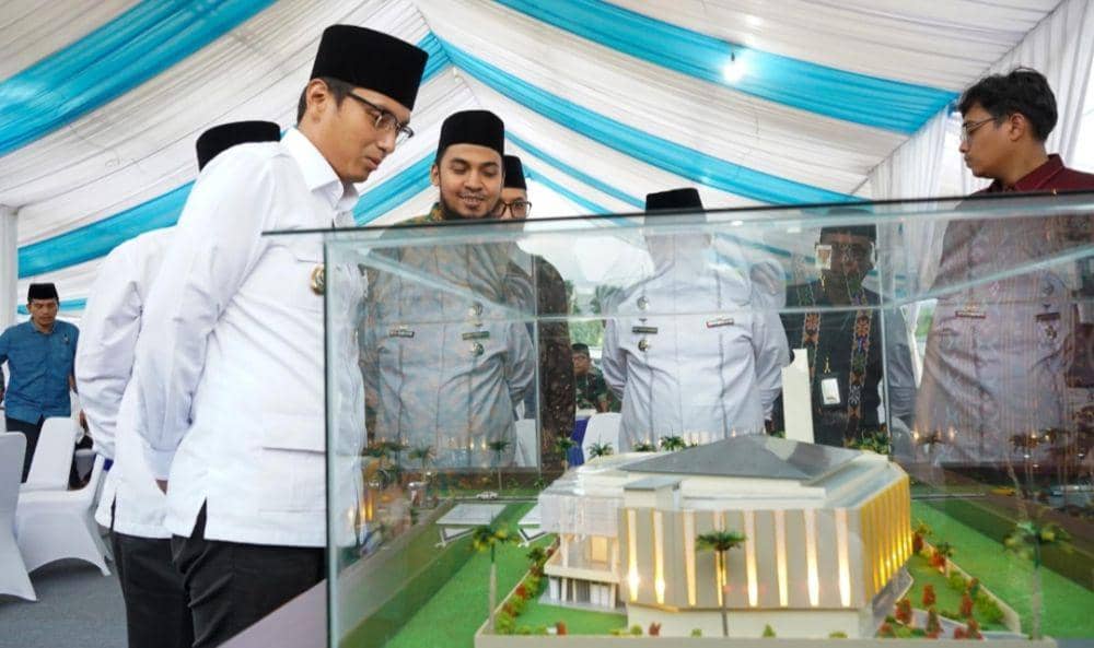 Masjid Muwahiddin Dirancang 2 Lantai, Ditargetkan Selesai 5 Tahun
