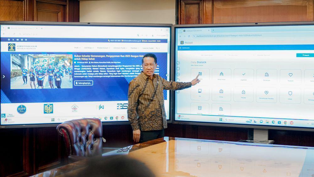 Kemenkum Luncurkan Transformasi Digital, Layanan Publik Mudah Diakses