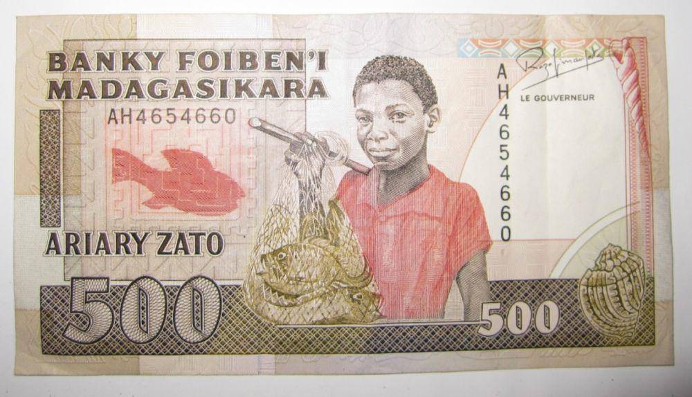 Ilustrasi Mata Uang Malagasy Ariary (MGA) (id.wikipedia.org)