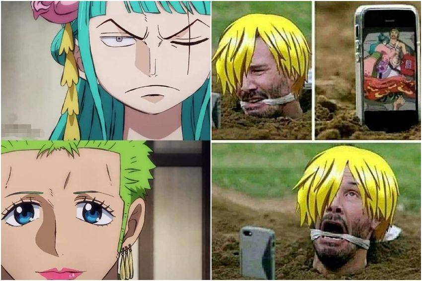 kolase meme Hiyori Kozuki (reddit.com/user/KingSlayerOne | reddit.com/user/Ronin69362)