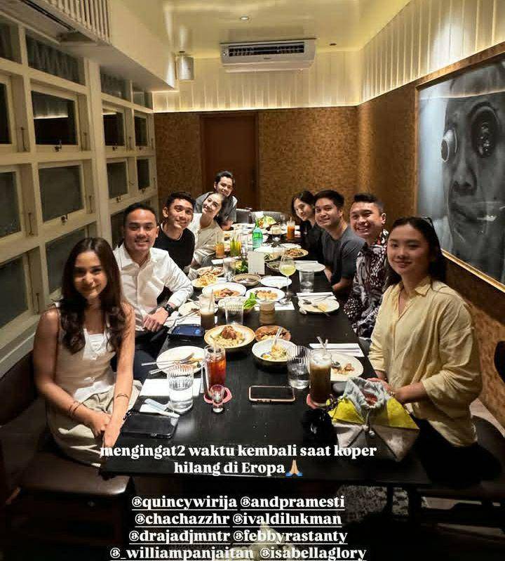 potret bukber para artis saat Ramadan 2025 (instagram.com/daffawardhana)