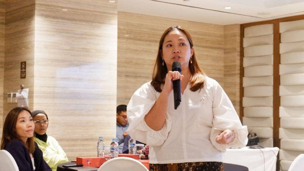 Sarah Wan dalam acara Klook Travel Station 2025 (Dok.Klook Indonesia)