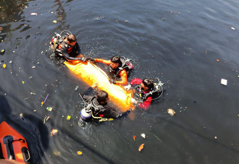 Pria Diduga ODGJ di Makassar Tewas Tenggelam di Kanal
