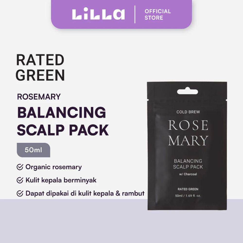 RATED GREEN Cold Brew Rosemary Balancing Scalp Pack (shopee.co.id/Lilla Official)