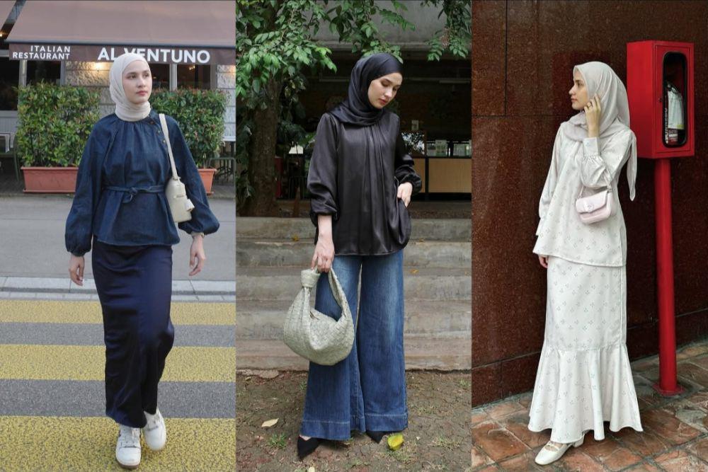7 Ide Mix and Match Blouse ala Dwi Handayani, Girly dan Catchy!