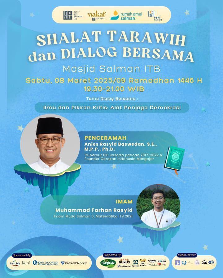Ceramah Anies Baswedan di ITB, Singgung 'Kabur Aja Dulu'