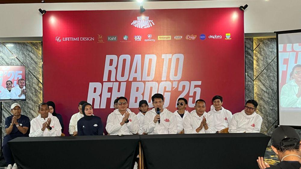 Dimas Seto Ajak Warga Bandung Running Sembari Beramal