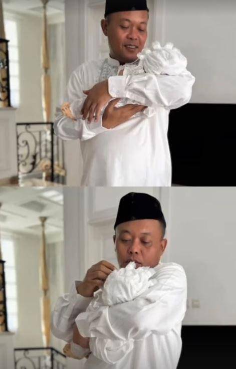 akikah anak pertama Mahalini dan Rizky Febian (Instagram.com/mahaliniraharja)