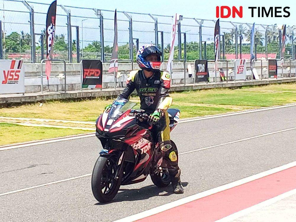 TDR Trackday di Sirkuit Mandalika, Sabtu (8/3/2025). (IDN Times/Muhammad Nasir)