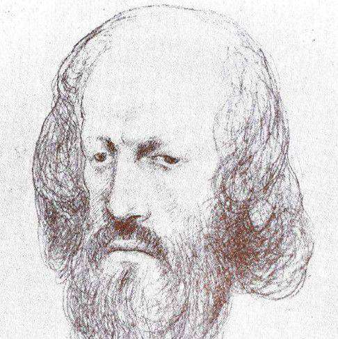 ilustrasi Al-Ghazali (commons.wikimedia.org/Kahlil Gibran)