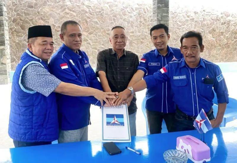 Niat Geser Aries Sandi, Ketua Demokrat Lampung Daftar Cabup Pesawaran