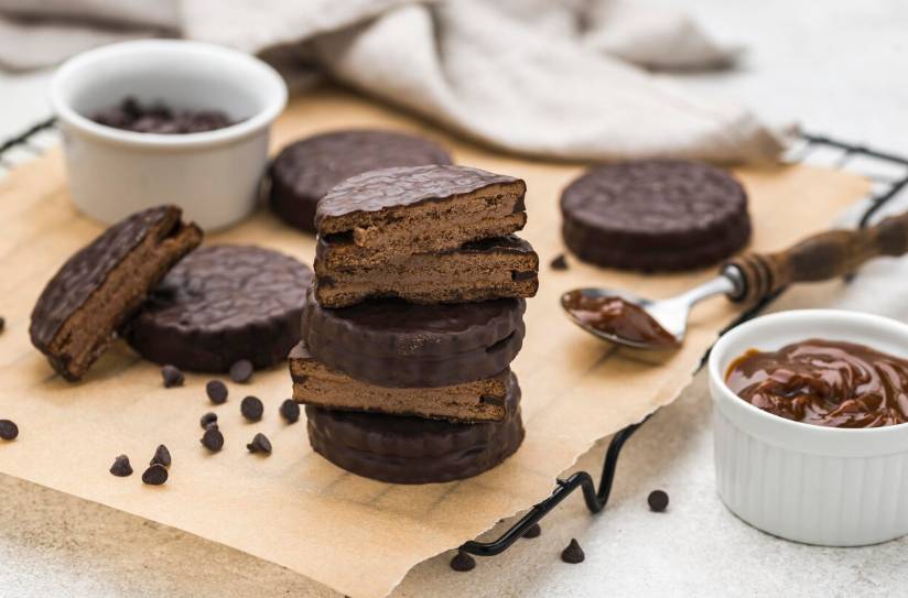 ilustrasi chocolate stuffed cookies (freepik.com/freepik)