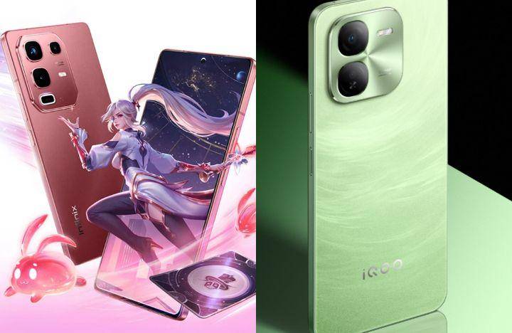 Infinix Note 50 dan iQOO Z9x (infinixmobility.com | iqoo.com)